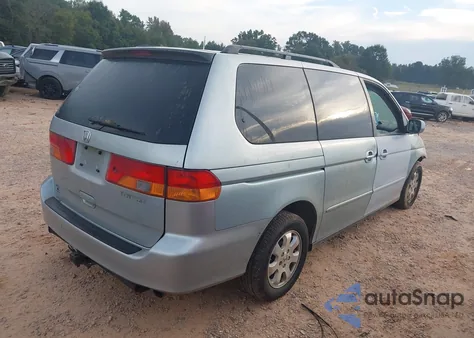 2002 Honda Odyssey Exl z USA, uszkodzony, nr VIN 2HKRL18962H584675